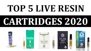 Top 5 Live Resin Cartridges of 2020