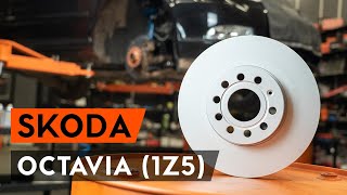 Jak vyměnit přední brzdové kotouče na OCTAVIA 1Z5 [NÁVOD AUTODOC]