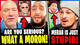 MMA Community GOES OFF on Colby Covington for R4ClST COMMENTS! *FOOTAGE* Sean O’Malley ROASTS Merab!