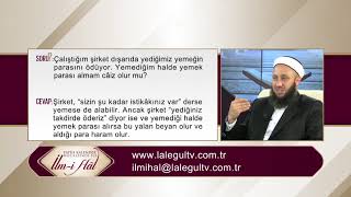 16-Çalıştığım şirket dışarıda yediğimiz yemeğin parasını ödüyor. Yemediğim halde para almam câiz mi?