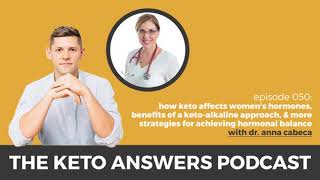 The Keto Answers Podcast 050: How Keto Affects Women's Hormones - Dr. Anna Cabeca