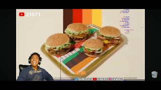 IShowSpeed gets doxxed by burger king ad!