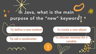 Java Quiz #1 | Core Java MCQ | S30MindSet