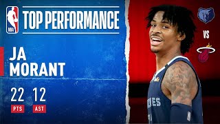 Ja Morant Drops 22 PTS and 12 AST To Lead Grizzlies!