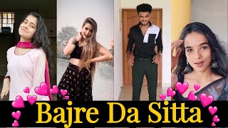 Bajre Da Sitta Tiktok Compilations | Bajre Da Sitta New Punjabi Song | Trending Instagram Reels 💃❤️🔥