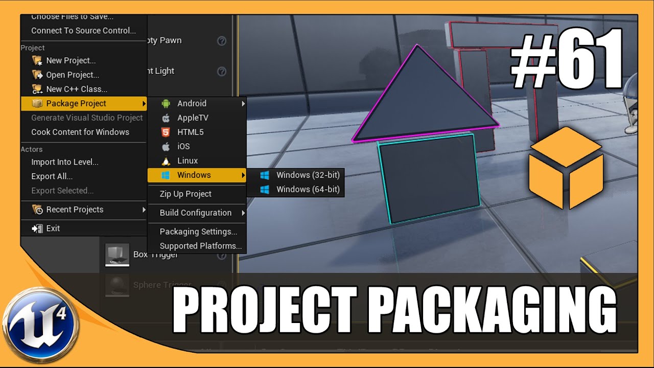 Packaging Our Project - #61 Unreal Engine 4 Beginner Tutorial Series ...