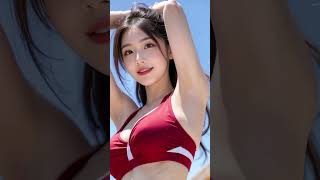 【AI beauty】AI美女Karen | beach volleyball ビーチバレー