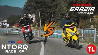 Honda Grazia 125 FI vs TVS NTorq Race XP | Which One Should You Buy?