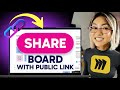 How to SHARE a BOARD with a PUBLIC LINK in Miro (Step by Step)