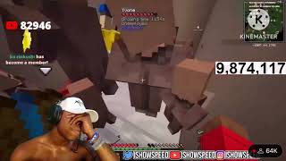 IShowSpeed Rages At Jeffy And Smashing His Setup/PC While Playing Minecraft. 🤣🤣🤣