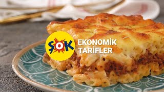 Akşam Sofranıza Lezzet Katacak Nefis Bir Yemek: Fırında Beşamel Soslu Kıymalı Makarna