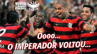 O Imperador voltou! A reestreia de Adriano pelo Flamengo.