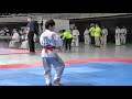 【新極真会】1g1コート型個人　カラテドリームフェスティバル2020　shinkyokushinkai karate