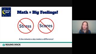 RRISD Parent Programs - PreK/Kinder - Online Family Connections - Anytime Math