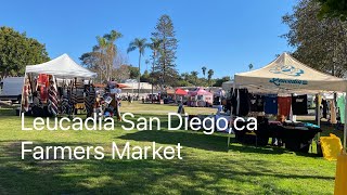 Leucadia San Diego, California farmers market  ￼