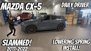 Installing lowering springs on my Mazda CX-5 (HOW TO)