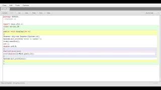 Blue Java : Series program part 28