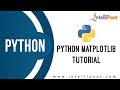 Python Matplotlib Tutorial | Matplotlib Tutorial | Python Tutorial | Intellipaat