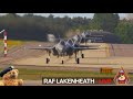 LIVE US AIR FORCE FIGHTER TOWN F-15 & F-35 ACTION • 48TH FIGHTER WING RAF LAKENHEATH 09.08.24