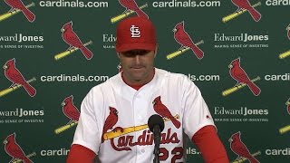 MIL@STL: Matheny on Cards home opener victory