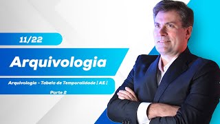 Tabela de Temporalidade - Arquivologia | AE | Aula 11/22 - parte 2 - Luiz Antônio de Carvalho