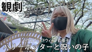 【観劇vlog】ハリポタオタク、スリザリン生になりきって舞台「ハリーポッターと呪いの子」を観る。