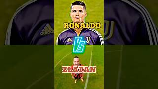 Cristiano Ronaldo vs Zlatan Ibrahimovic #shorts