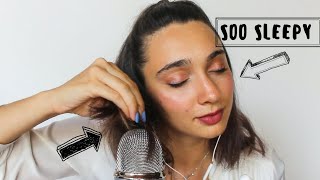 ASMR CRAZY BRUSHING ON BLUE YETI + CLOSEUP WHISPERING