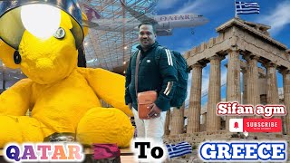 ￼ Qatar to Greece traveling part 2 update very excited to see Europe countrys✌️