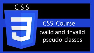 CSS Style form elements ( valid and invalid pseudo classes )