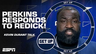 JJ REDICK IS WRONG! 🔊 - Big Perk DISAGREES on whether Kevin Durant is underappreciated | Get Up