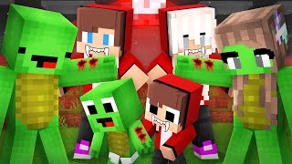 Why Maizen Family Became a VAMPIRE and Bite Mikey Family in Minecraft! - Parody Story(JJ and Mikey)