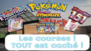 LES COURSES ! ILS CACHENT TOUT A L'ACCUEIL !