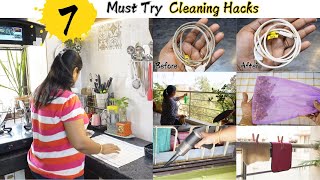 Must Try Cleaning Hacks For Fast Cleaning | Cleaning Hacks |  Home \u0026 Kitchen Cleaning Tips