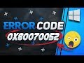 Fix Windows Update Error 0x80070052 in Windows 10 [5 Solutions] 2024