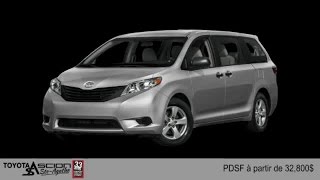 Toyota Sienna 2015  à Ste-Agathe (entre St-Jérôme et Tremblant)