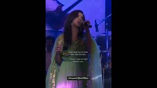 Tere Liye 🎶 Shreya Ghoshal Live In Concert ❤️ || #ShreyaGhoshal #ShreyaGhoshalSongs #TereLiye