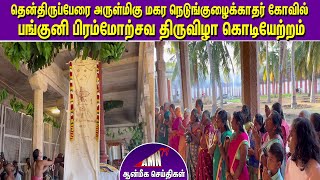 தென்திருப்பேரை மகர நெடுங்குழைக்காதர் கோவில் பங்குனி பிரம்மோற்சவ திருவிழா