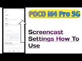 POCO M4 Pro 5G || Cast Feature How To Use Mobile Screen In Monitor Device