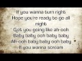 Usher - Scream (Lyrics on screen)