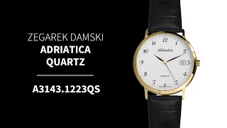 Zegarek Adriatica Quartz A3143.1223QS | Zegarownia.pl