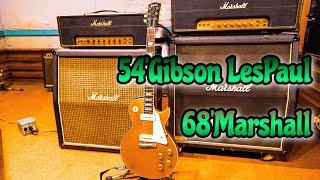 【ヴィンテージ機材】54' Gibson LesPaul \u0026 68‘ Marshall JMP50 \