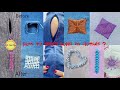 14 ways to repair holes in clothes.Amazing Embroidery Stitches For Beginners /Guide to Sewing.