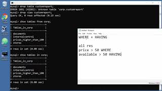 MySQL tutorial - 37 - HAVING Clause Explained