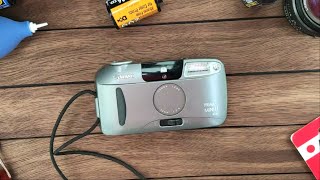 canon prima mini II AI AF review canon sure shot sleek Loading Film/Unloading Film insert battery