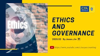 【澳洲CPA考试】2020年第二学期Ethics and Governance划书纯享版M3