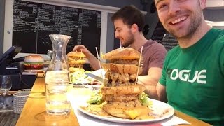 [FoodTrotters #1 - Limoges] LE quintuple burger du Bistrot De La Femme A Barbe !