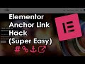 How to Add Anchor Links in Elementor (Smooth Scroll) - Web Design Tips