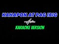 KAHAPON AT PAG IBIG | ASIN | KARAOKE VERSION