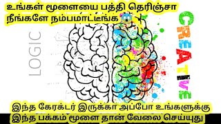 நீங்கள் இடது மூளை சார்ந்தவரா? வலது மூளை சார்ந்தவரா?Brain test right or left dominated in tamil